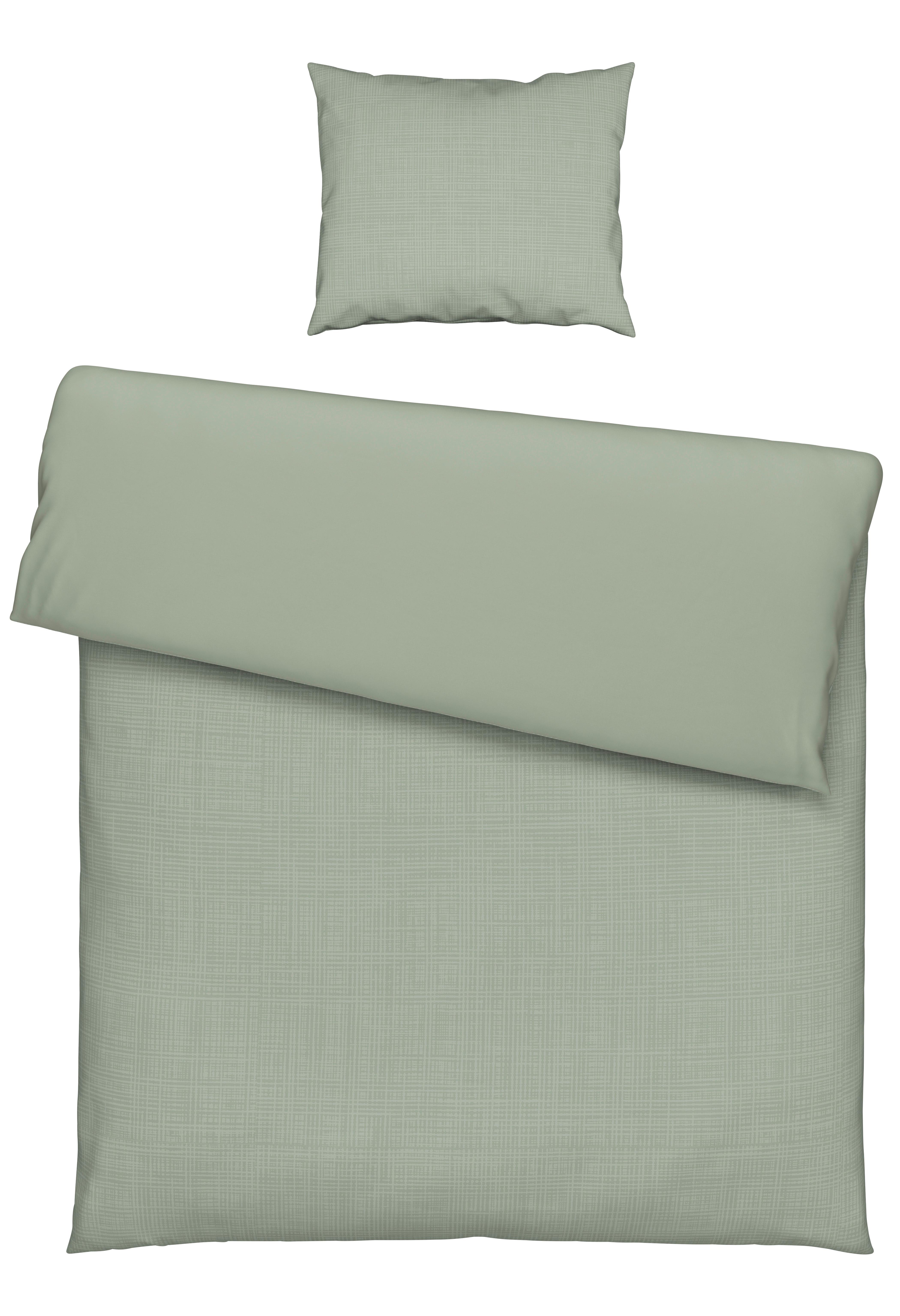 Bettwäscheset Melania - Grün, Lifestyle, Textil (160/210cm) - Modern Living