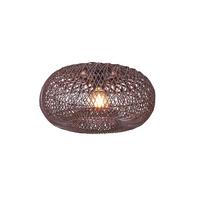 Stropna Svetilka Arizona, Bordo, Bambus - bordo, Basics, naravni materiali (50/23cm) - Good & Mojo