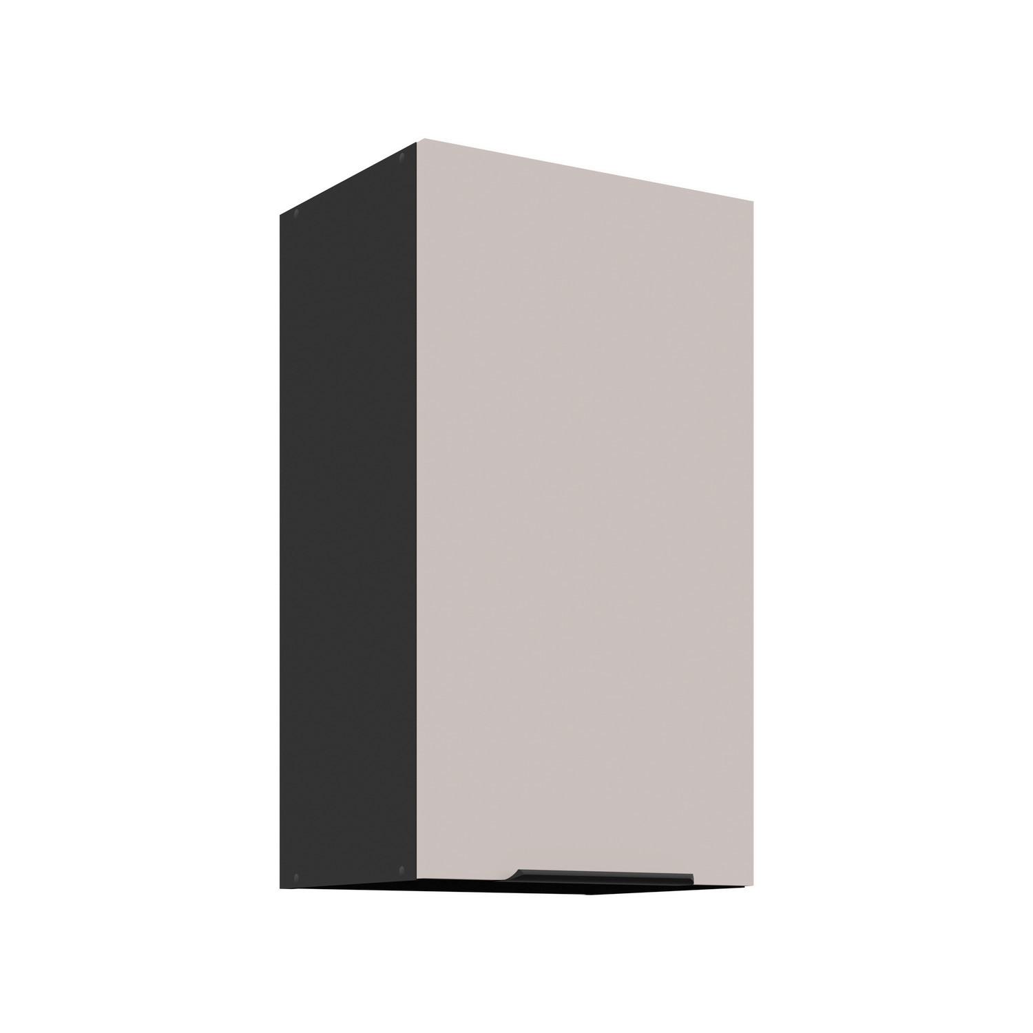 Corp superior de bucatarie ARONA - bej/negru, Modern, material pe bază de lemn (40/71,5/31cm)