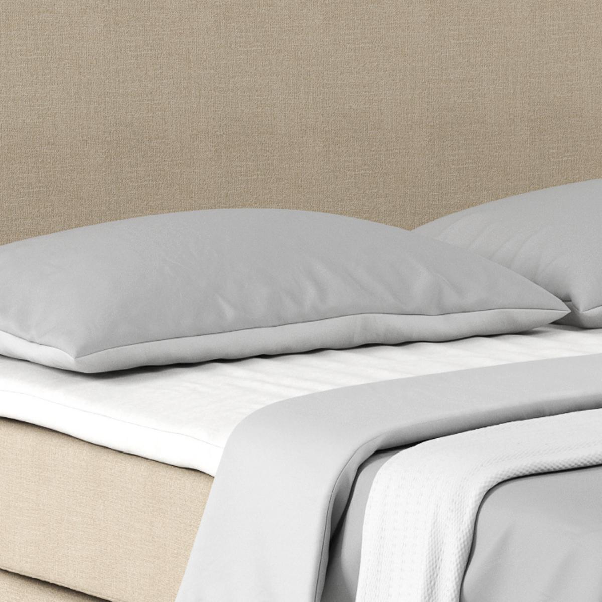 Boxspring Krevet Nero - boje kroma/krem, Konvencionalno, tekstil/metal (160/200cm) - Best Price