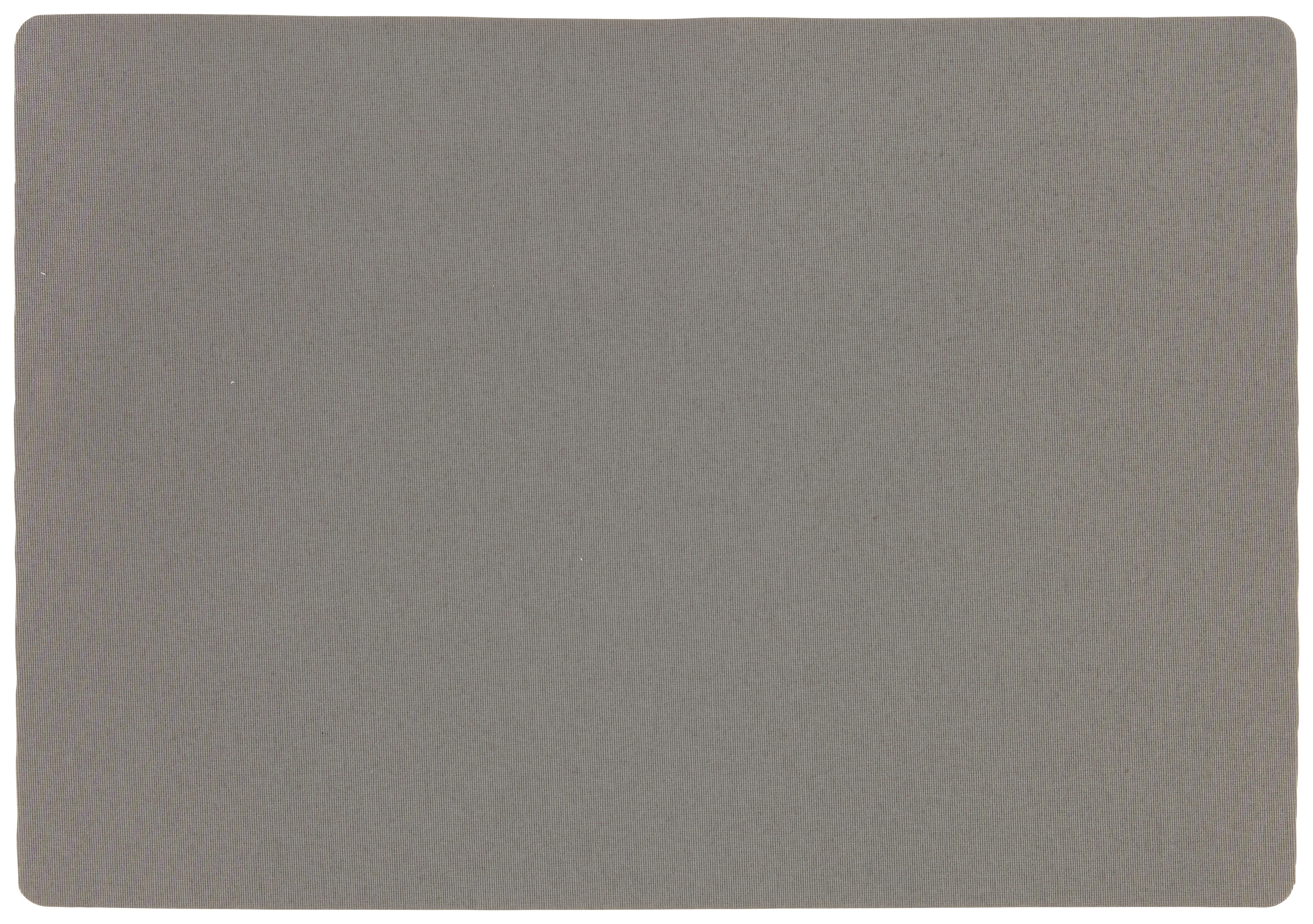 Tischet Malia in Grau ca. 43x30cm - Grau, Textil (43/30cm)
