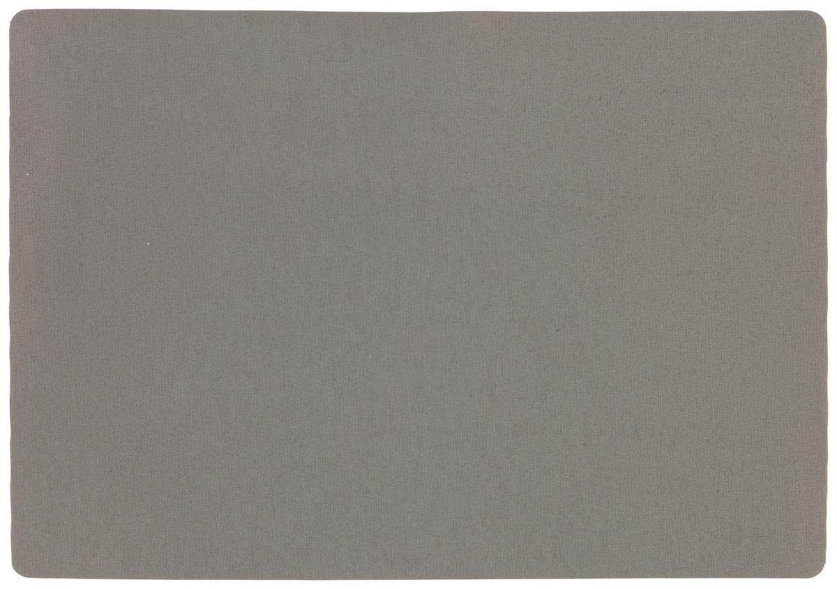 Tischet Malia in Grau ca. 43x30cm - Grau, Textil (43/30cm)