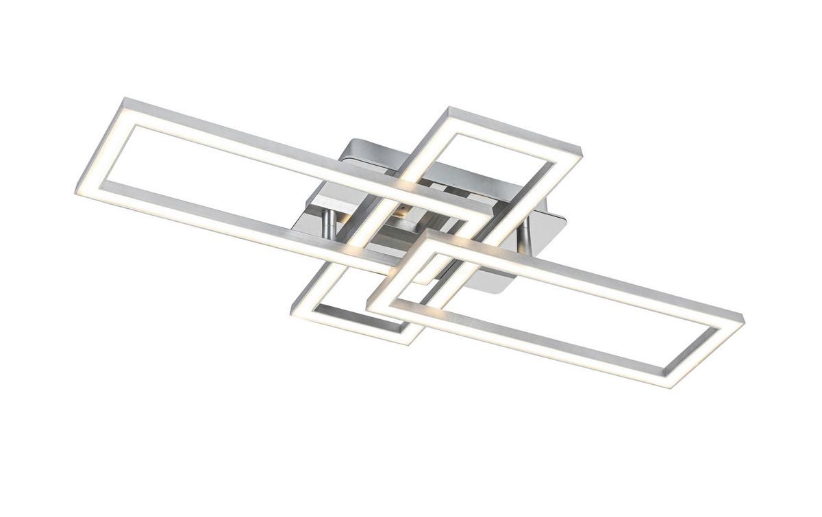 Stropna Led-svetilka Omie - barve kroma/srebrne barve, Moderno, kovina/umetna masa (63,5/34/8cm) - Mömax