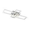LED-TAKLAMPA OMIE - kromfärg/silver, Modern, metall/plast (63,5/34/8cm) - Mömax