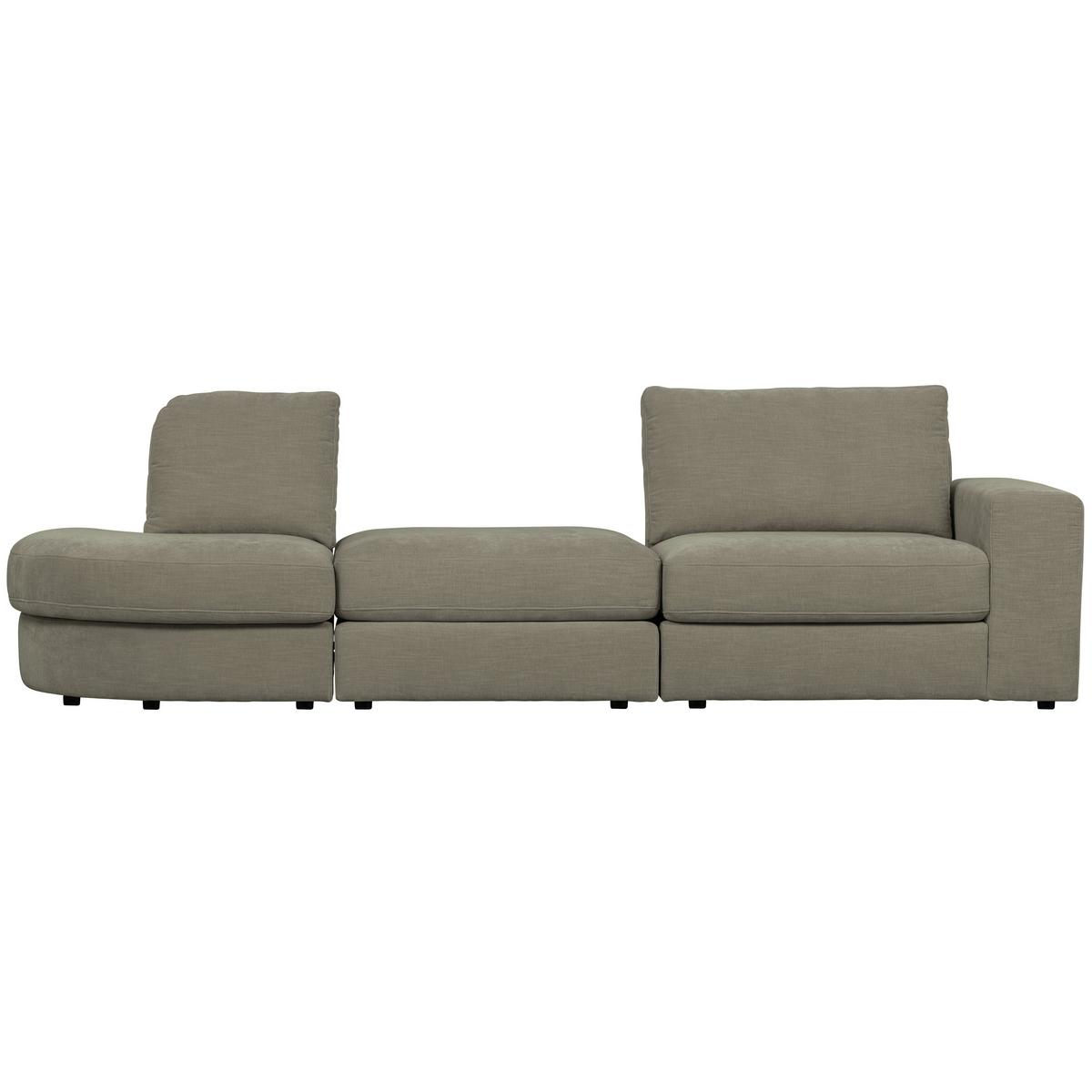 Hocker Family Grau B: 90cm - Schwarz/Grau, Design, Kunststoff/Textil (90/43/98cm) - Livetastic