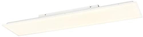 LED-Deckenleuchte Ramsi max. 30 Watt - Weiß, KONVENTIONELL, Kunststoff/Metall (120/30/8cm) - Premium Living