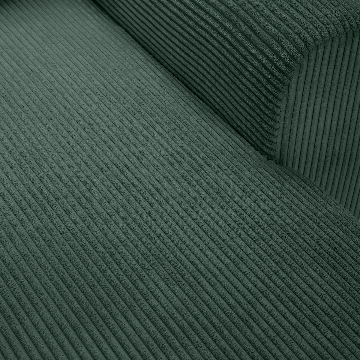 Kutna Garnitura Lille - zelena/svijetlo smeđa, Moderno, tekstil/drvo (232/110/156cm) - Best Price
