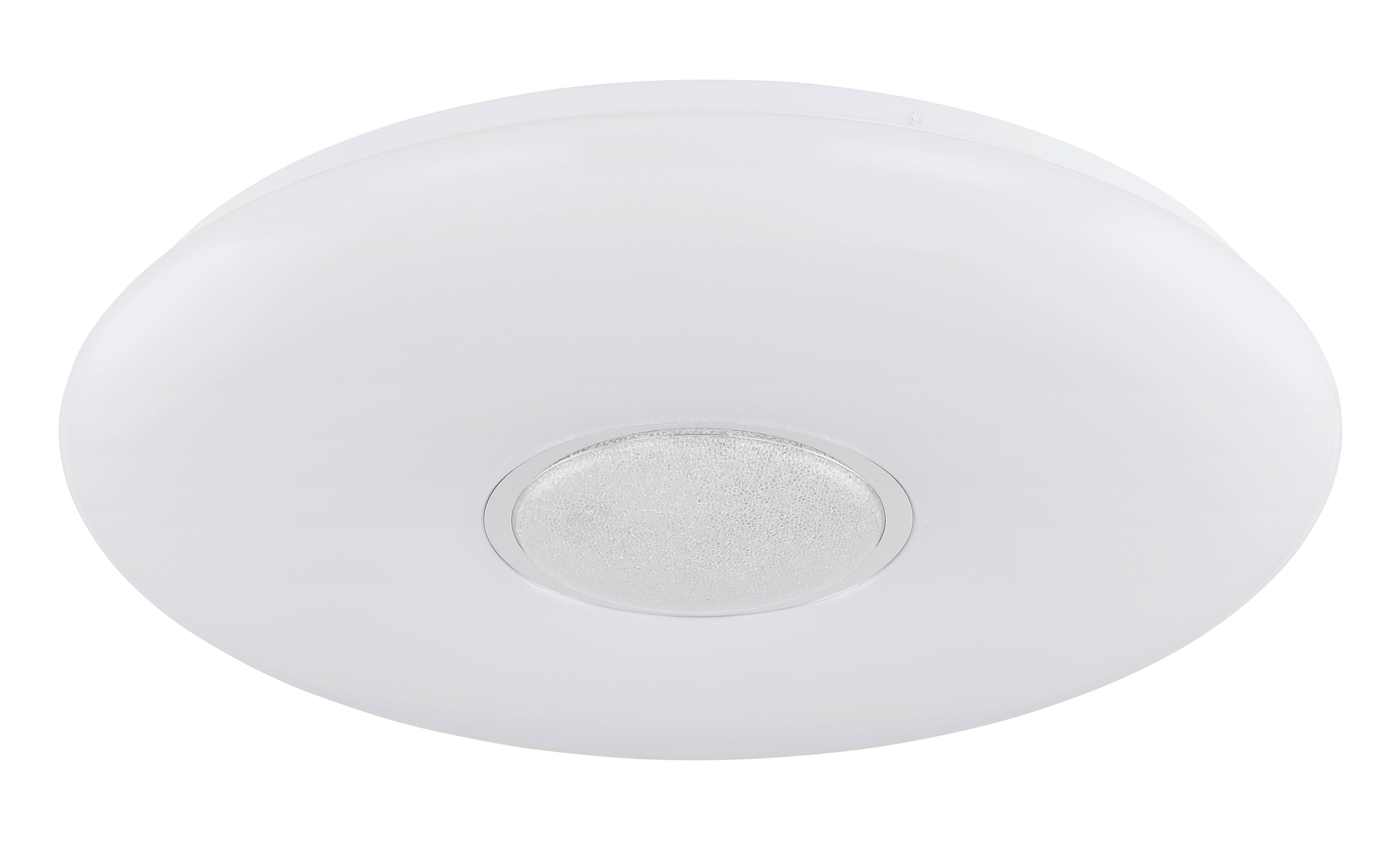 LAMPA SUFITOWA LED 41367-40DS - przejrzysty/biały, Design, tworzywo sztuczne/metal (48,5/7,2cm) - Globo