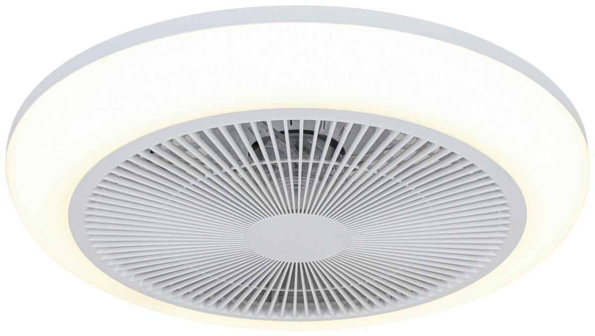 Ventilator Stropni Oliver - bijela, Moderno, metal/plastika (46/14,5/14,5cm) - Mömax