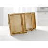 SERVERINGSBRICKA BAMBUS - naturfärgad, Klassisk, trämaterial/plast (50/30/24cm) - Zandiara