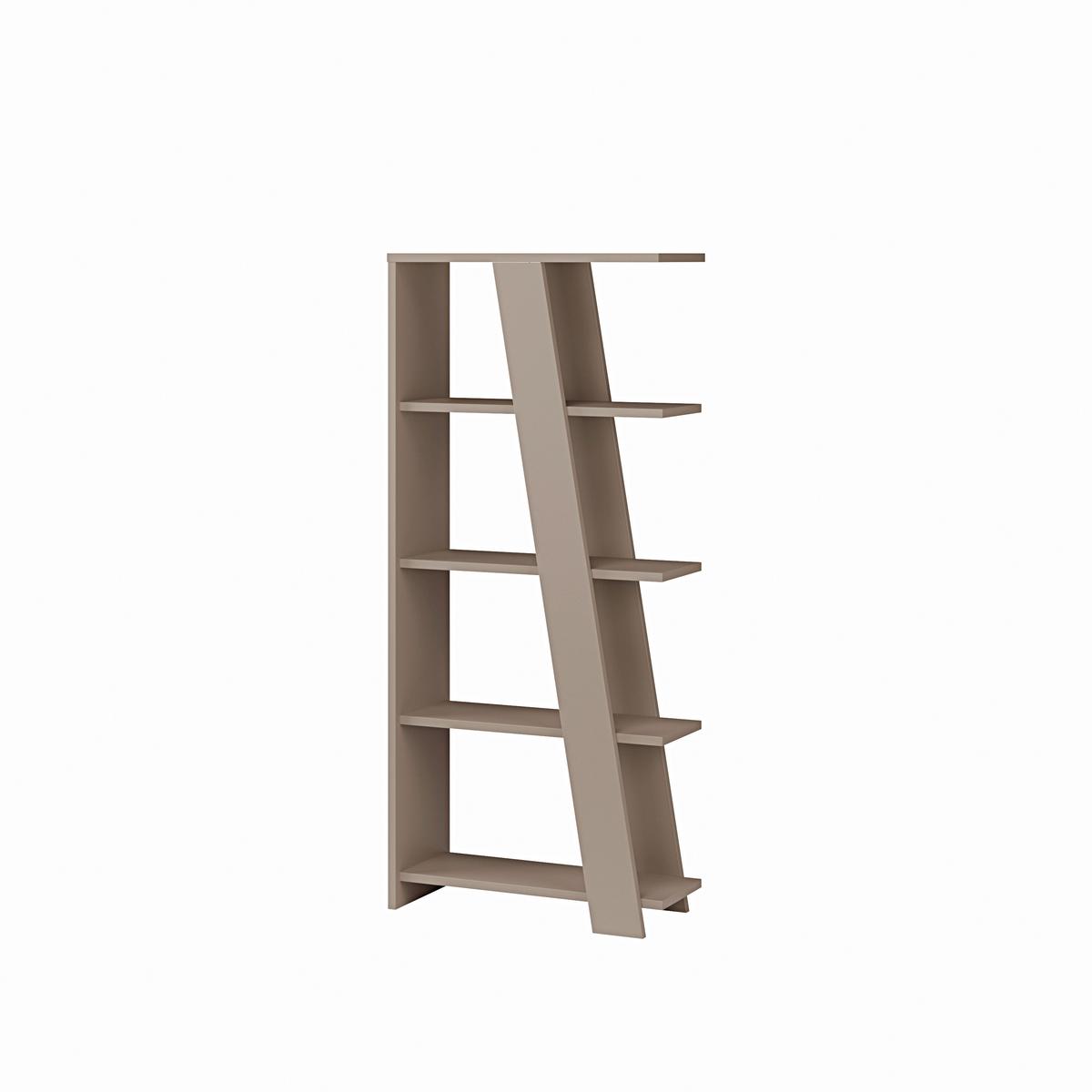 Polica Natta - bež-smeđa, Moderno, drvni materijal (72/161/29,6cm) - Modern Living