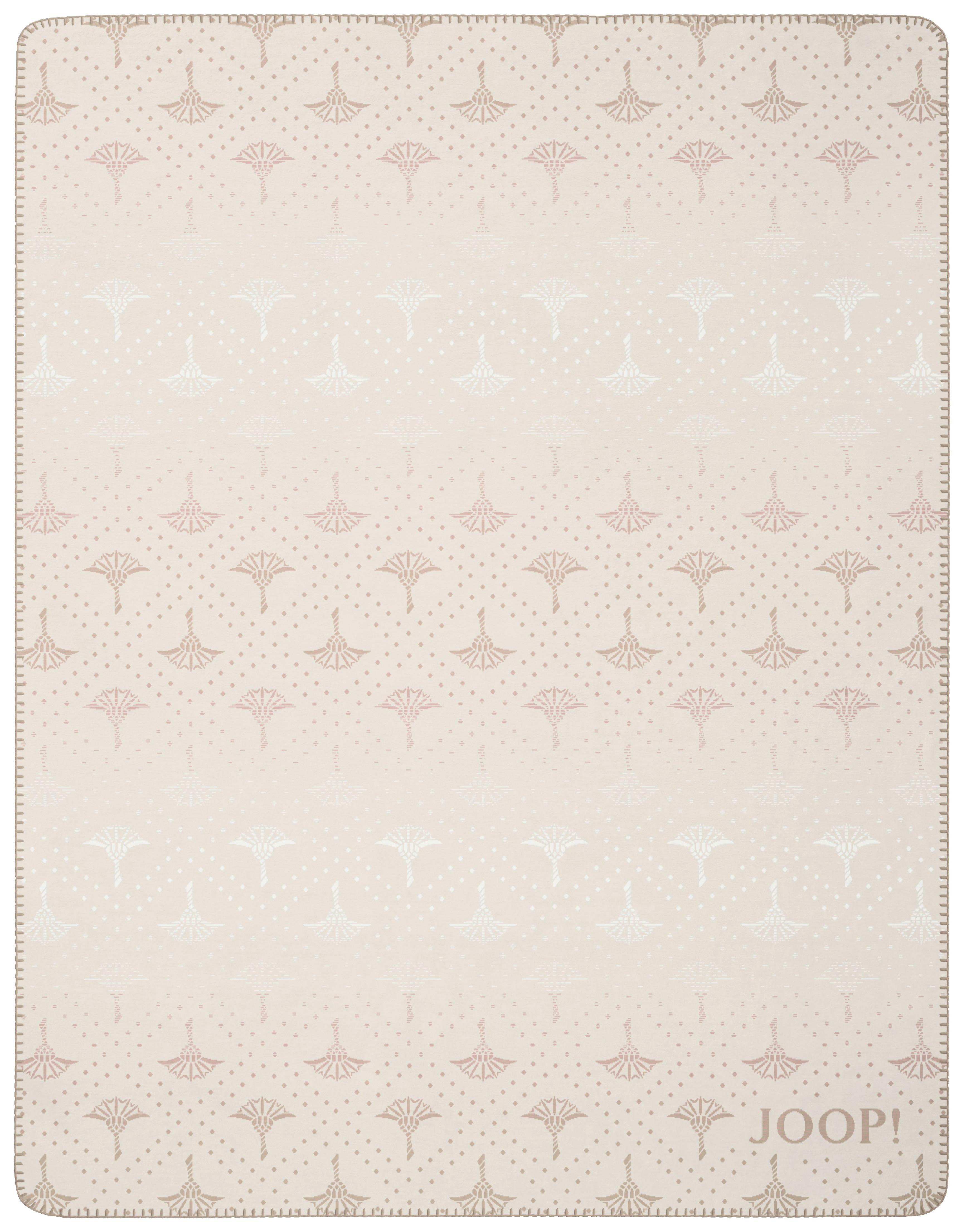 KOC DOMOWY JOOP! CORNFLOWER CHARM NUDE - jasnobrązowy, Basics, tkanina (150/200cm) - Joop!