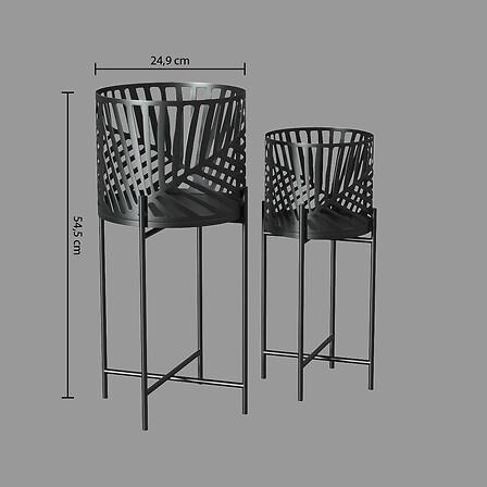 Suport pentru ghiveci plante Leaf L - Basics (24,9/54,5cm)