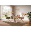 MATBORD STEVEN - beige, Design, metall/trämaterial (180/95/76cm) - Mömax