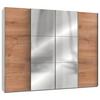 Ormar S Kliznim Vratima Level 36 A - bijela/boje hrasta, Moderno, drvni materijal/metal (300/236/65cm) - Modern Living