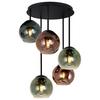 TAKLAMPA GREN - röd/grön, Modern, metall/glas (42/58,8cm) - Mömax