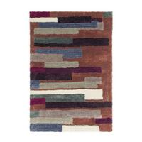 Hochflorteppich Dance 8104 Multi/schok 120x180 - Multicolor/Braun, Basics, Textil (120/180cm) - Kayoom