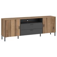 Comodă TV SHIRLEY - Konventionell, material pe bază de lemn (173,2/65/40cm) - Zandiara