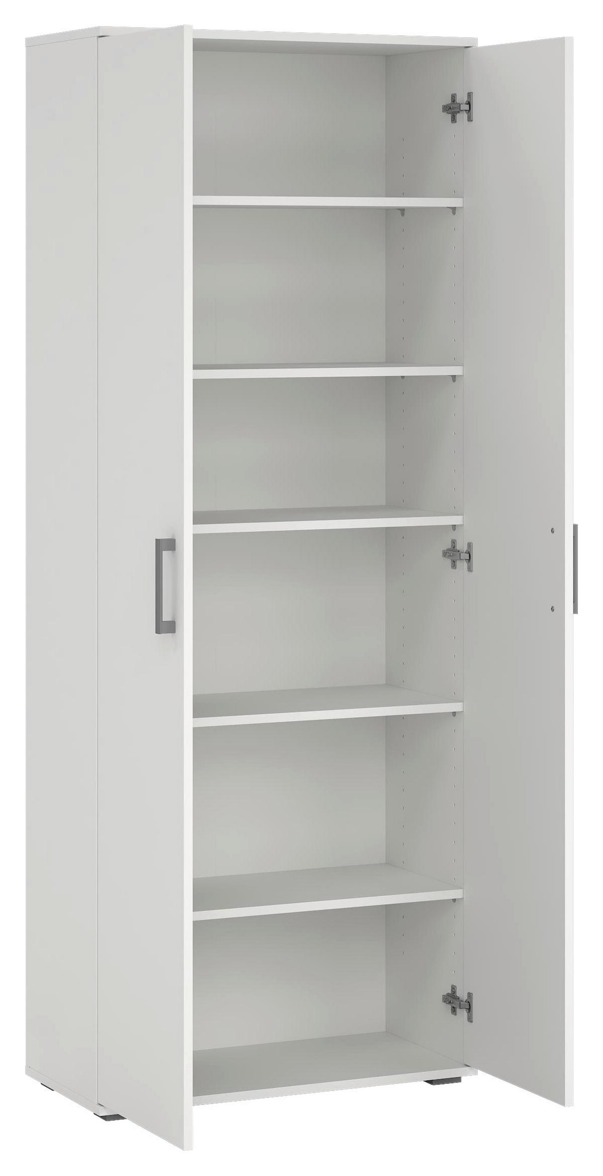 Mehrzweckschrank Jimmy I Weiß - Weiß, KONVENTIONELL, Holzwerkstoff (70/178.9/33,4cm) - Mömax