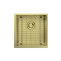 Spüle Aria Goldfarben - Goldfarben, Design, Metall (44/44cm) - Schütte