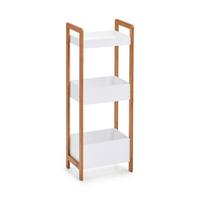 Standregal Naturfarben/Weiß - Naturfarben/Weiß, Basics, Holz/Holzwerkstoff (28/20/74cm) - Zeller Present