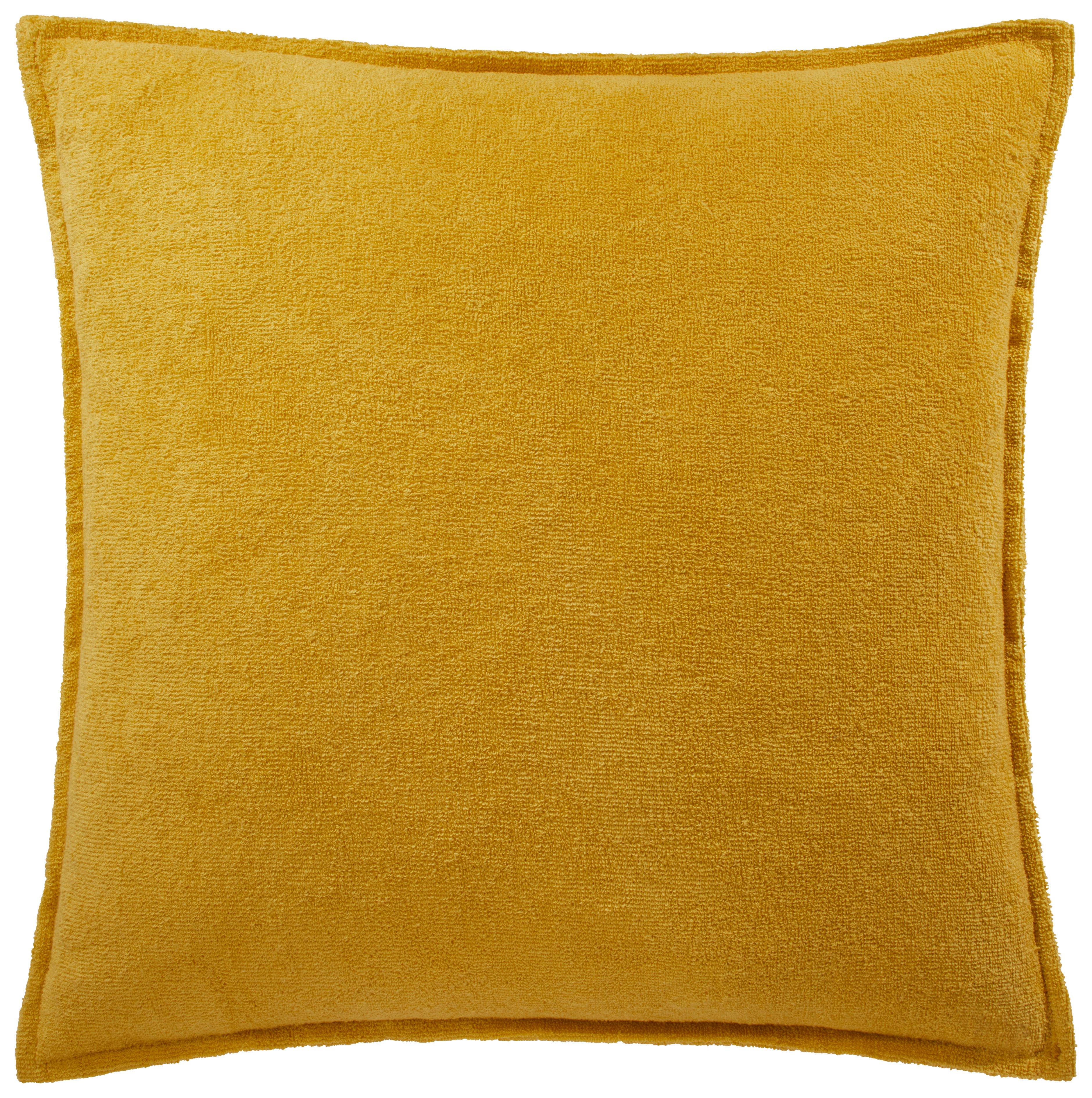 Zierkissen Lotte in Gelb ca. 45x45cm - Gelb, KONVENTIONELL, Textil (45/45cm) - Modern Living