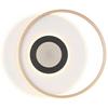 LED-TAKLAMPA KITKOL - vit/cappuccino, Modern, metall/plast (48/40/6cm) - Mömax