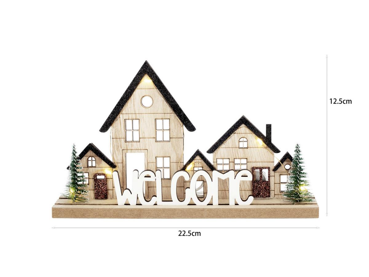 Okrasna Led-svetilka Opl -Paz- - naravne barve, Konvencionalno, kovina/umetna masa (22,5/5/12,5cm) - Modern Living