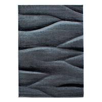 Läufer Lucca Schwarz ca. 80x250cm - Schwarz, Trend, Textil (80/250cm) - Novel