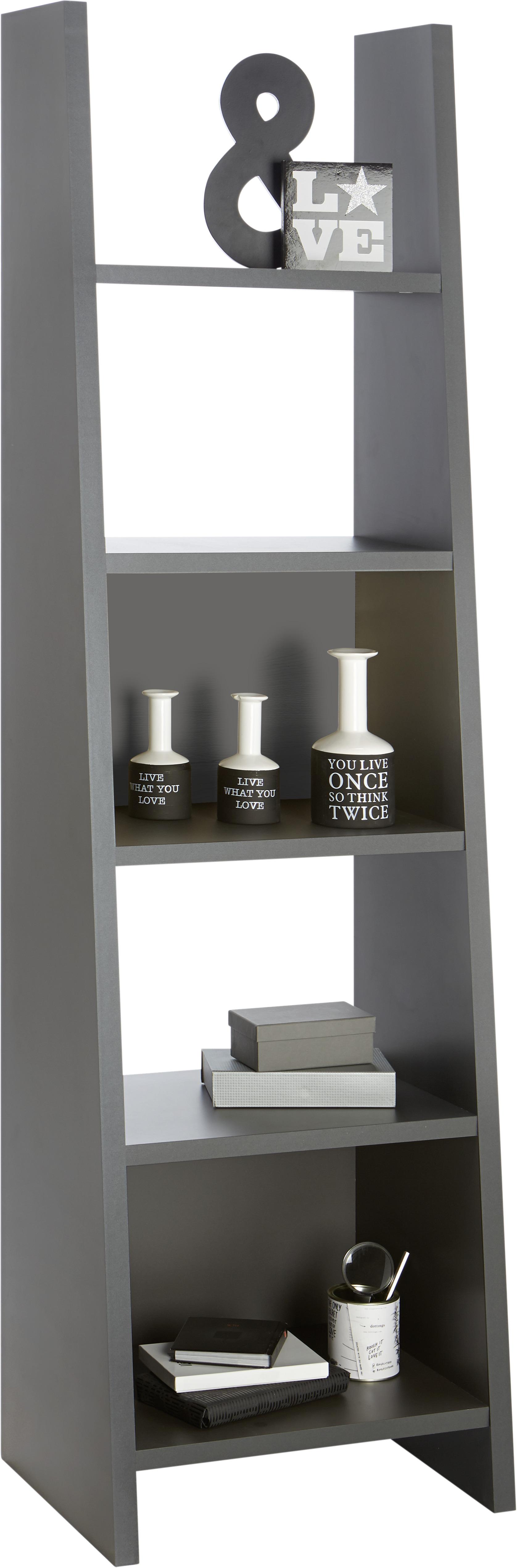 Regal in Anthrazit - Anthrazit, Modern, Holzwerkstoff (54/186/38cm) - Mömax