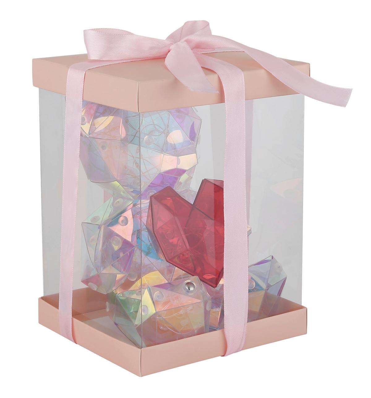 Stolna Punjiva Svjetiljka Brondar - bijela/prozirno, Trend, plastika (14/13/17cm) - Globo