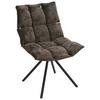 STOL CARLA - brun/svart, Trend, metall/trä (60/92/66cm) - Mömax