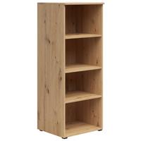 Polica Multi - hrast Artisan/antracit, Moderno, drvni materijal/plastika (45/115/40cm) - Modern Living