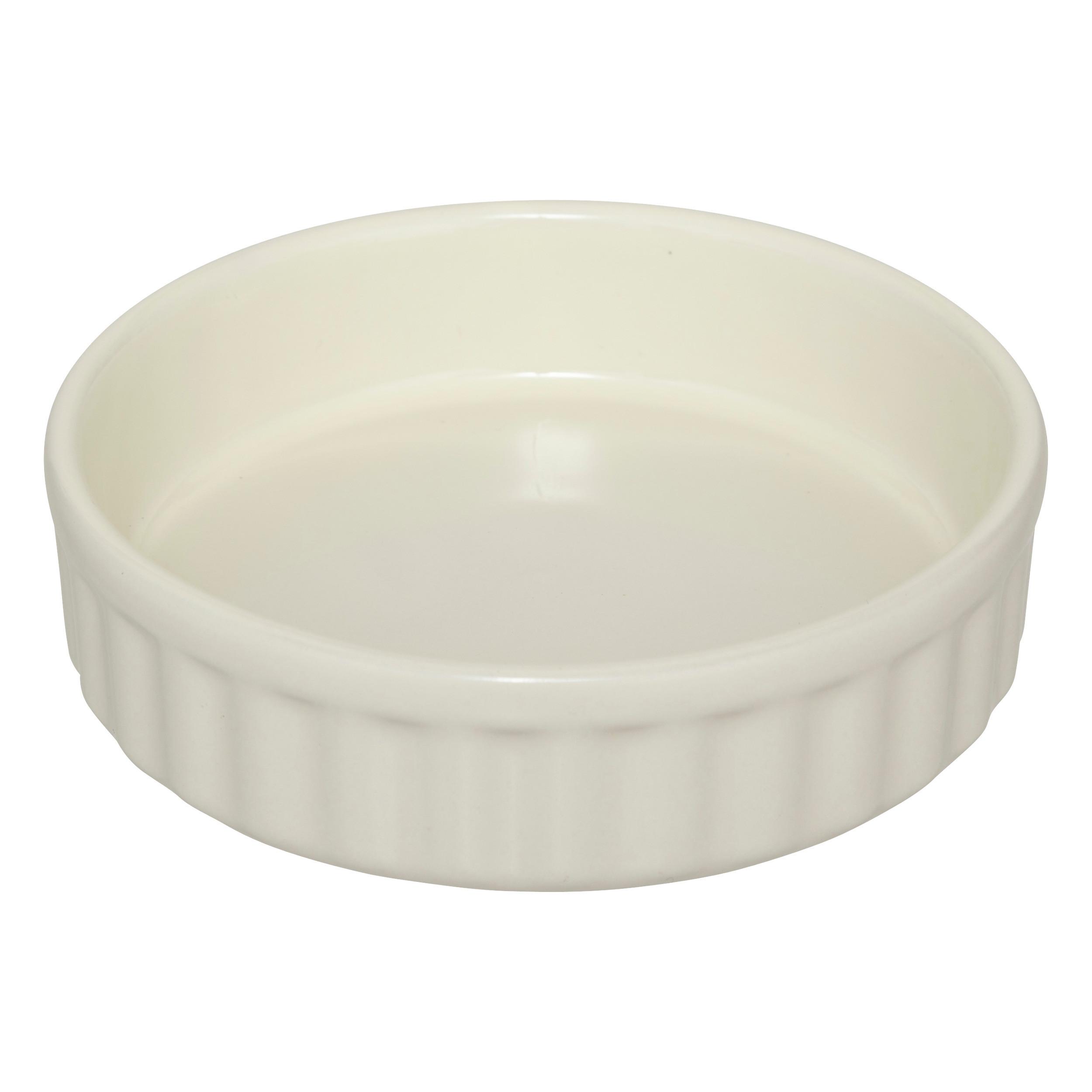Posuda Za Pečenje Ekin - bijela/smeđa, Basics, keramika (12,5/3,4cm)