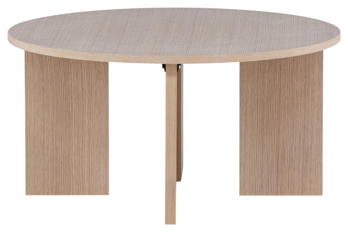 Couchtisch Askerön ca. 80x80x40 cm Weiß - Weiß, Design, Holzwerkstoff (80/80/40cm) - Livetastic