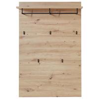 PANEL DO PRZEDPOKOJU CASSY - kolor dębowy, Design, materiał drewnopochodny/metal (84/129/29cm) - Voleo