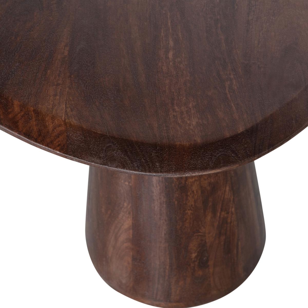 Couchtisch Posture Walnussfarben B: 53 cm - Walnussfarben, Design, Holz (60/53/51cm) - Livetastic