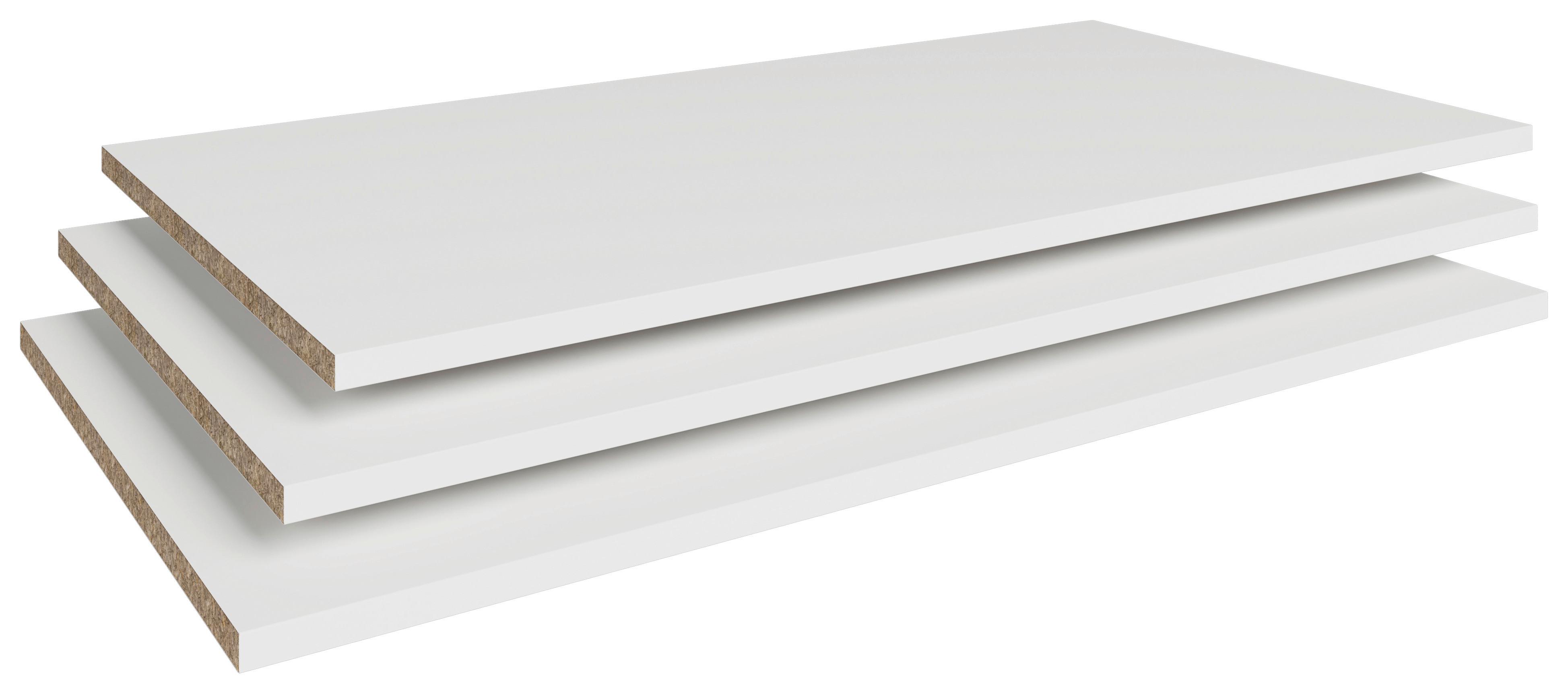 Set Polic Spirit, Bela, 3-Delni - bela, Konvencionalno, leseni material (87/1,5/46cm) - P & B