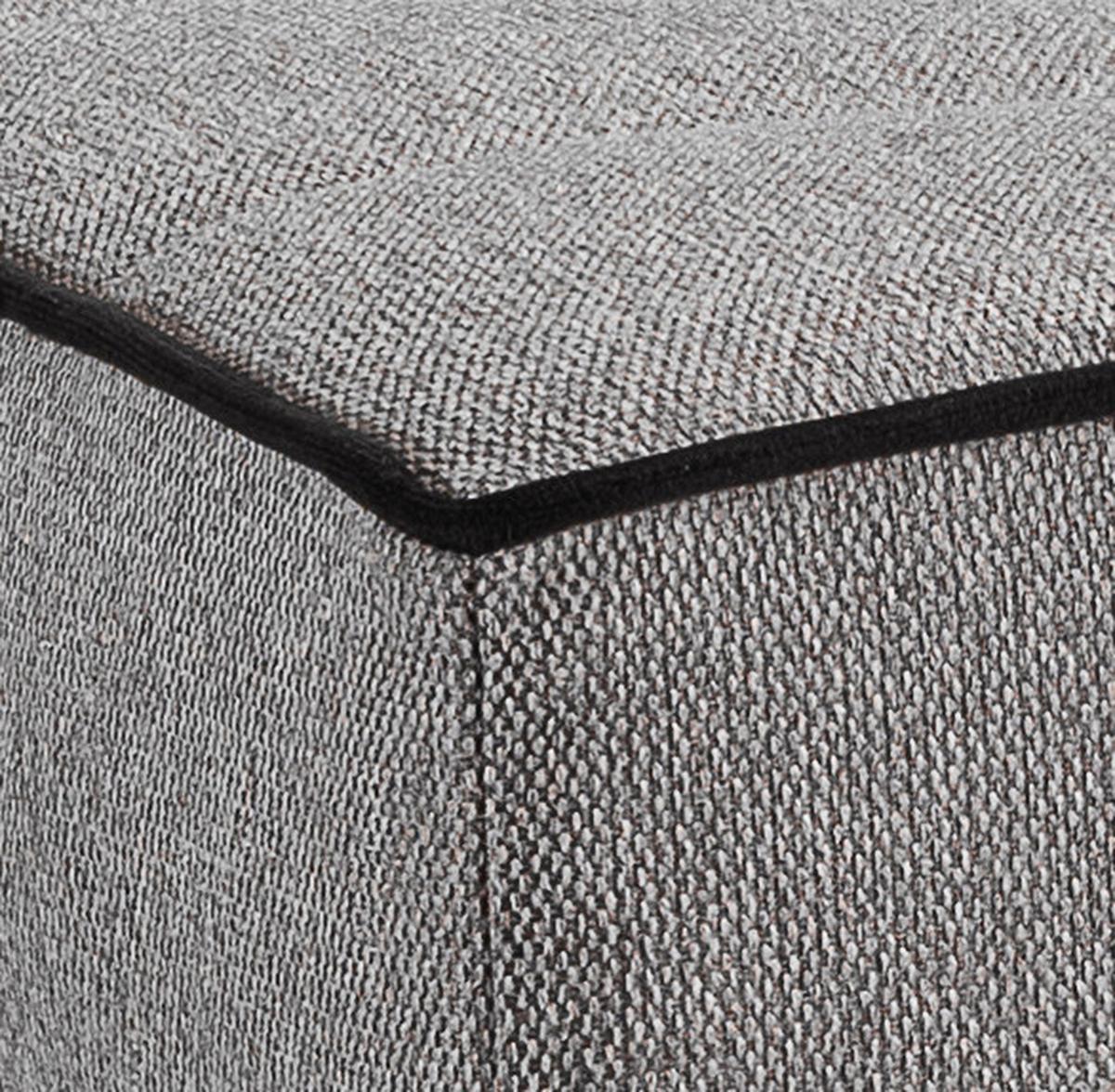 Schlafsofa Bono Hellgrau - Hellbraun/Hellgrau, Basics, Holz/Textil (199/91/91cm) - MID.YOU