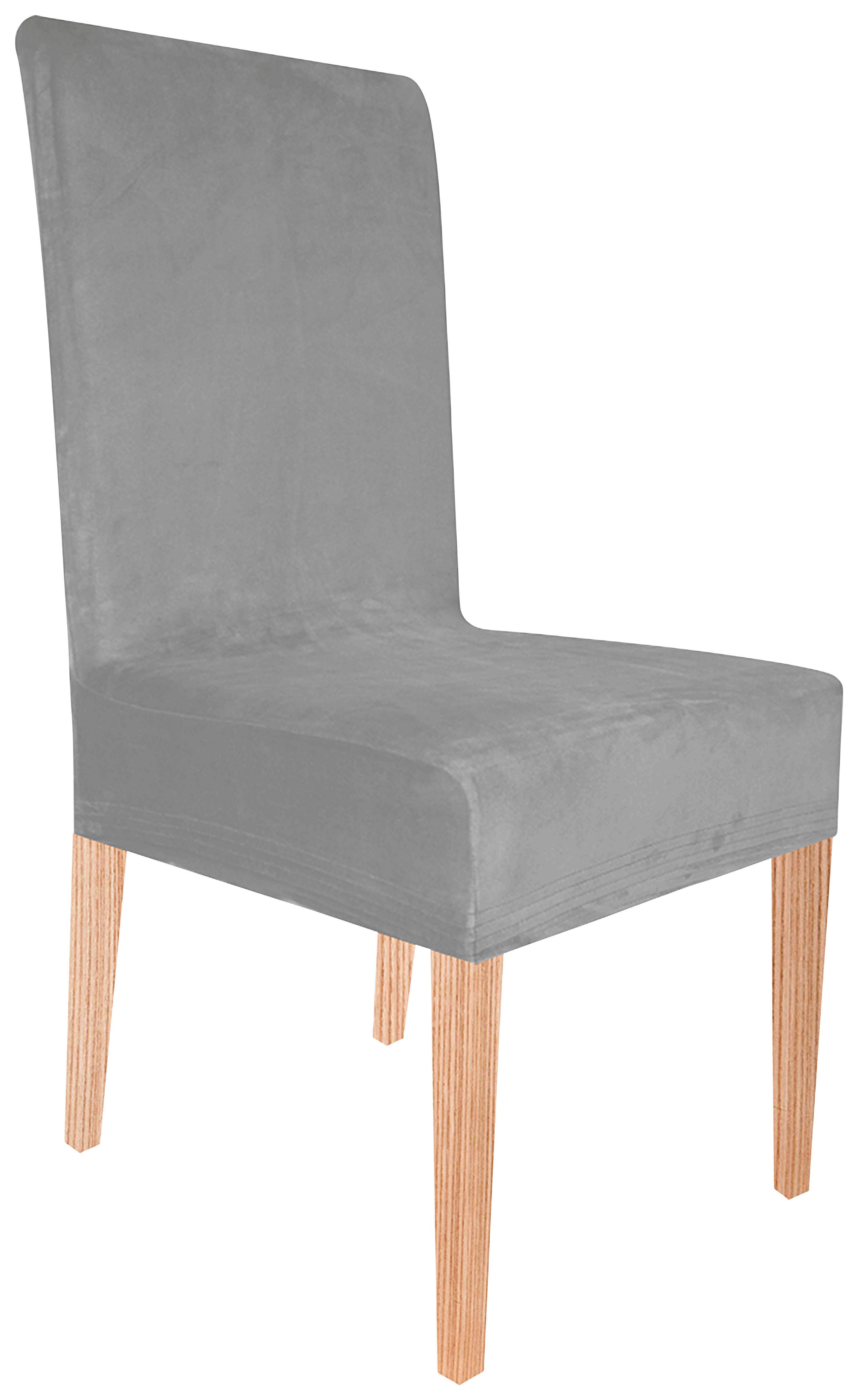 Székszoknya Henry - ezüstszínű, Romantik / Landhaus, textil (40/65/45cm) - Modern Living