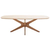 Esstisch Jefferson Wildeiche Echtholz - Wildeiche, MODERN, Holz (180/75/90cm) - Premium Living