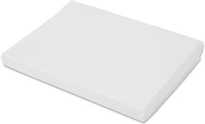 Cearşaf cu elastic Basic - alb, textil (180/200cm) - Modern Living