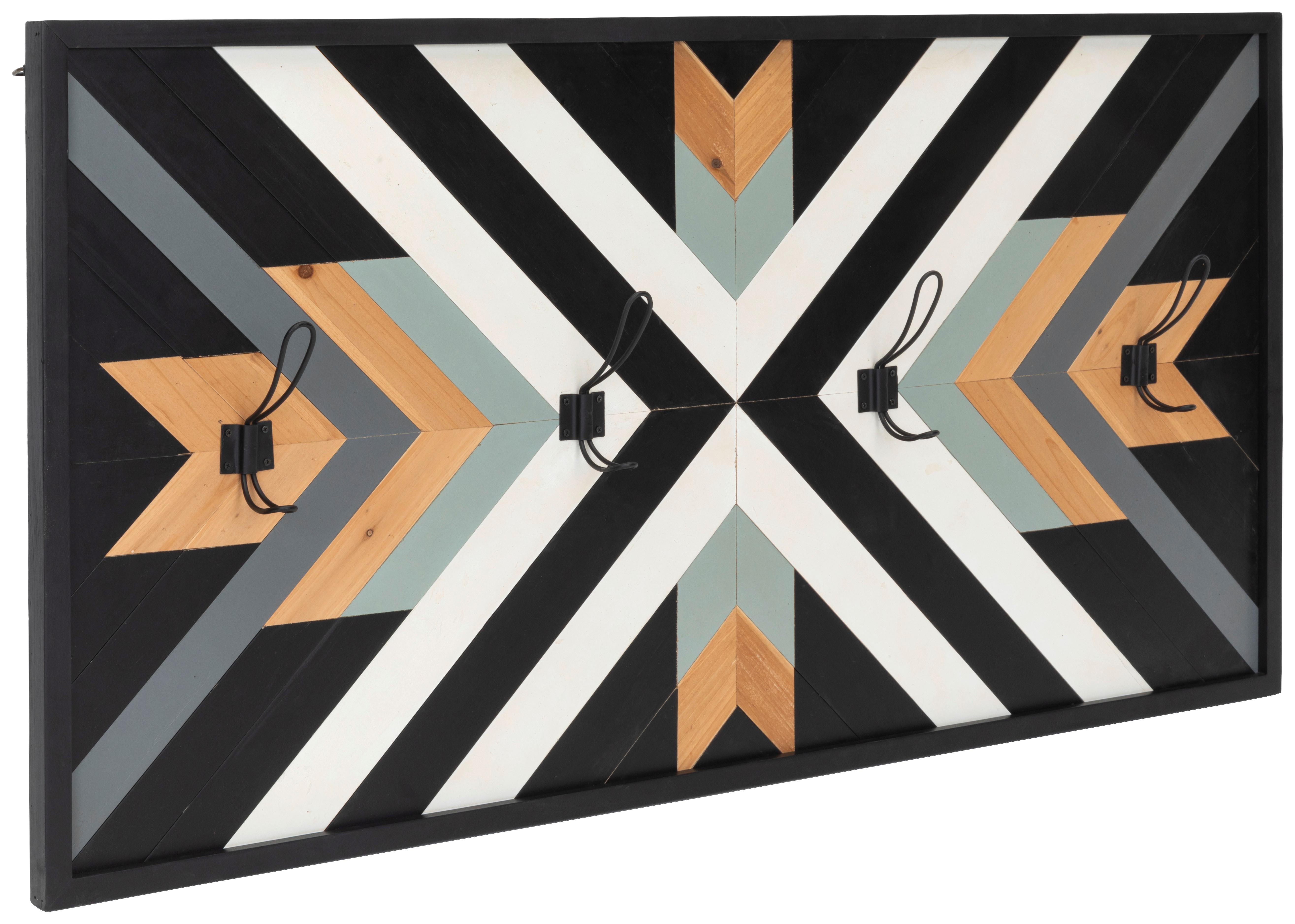 LISTWA DO PRZEDPOKOJU HACKENLEISTE - Lifestyle, metal/drewno (104.5/54/9.5cm) - Livetastic