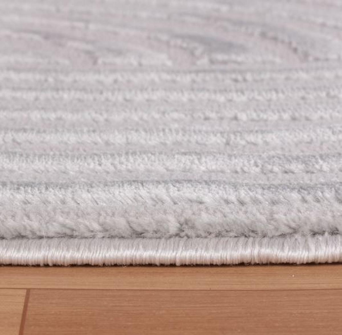 Tkana Preproga Sahara, Srebrna, 120x170cm - srebrne barve, Design, tekstil (120/170cm) - Novel