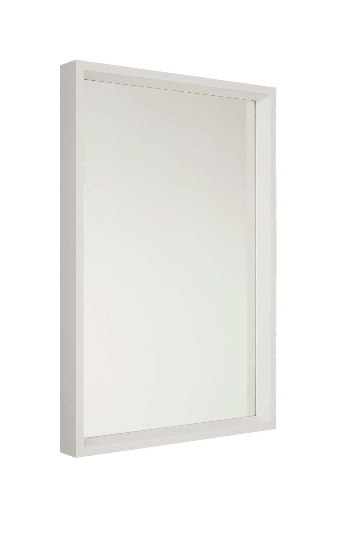 Gästebad Amy in Weiss - Weiss, Modern, Glas/Holzwerkstoff (41/165/23cm) - Mömax