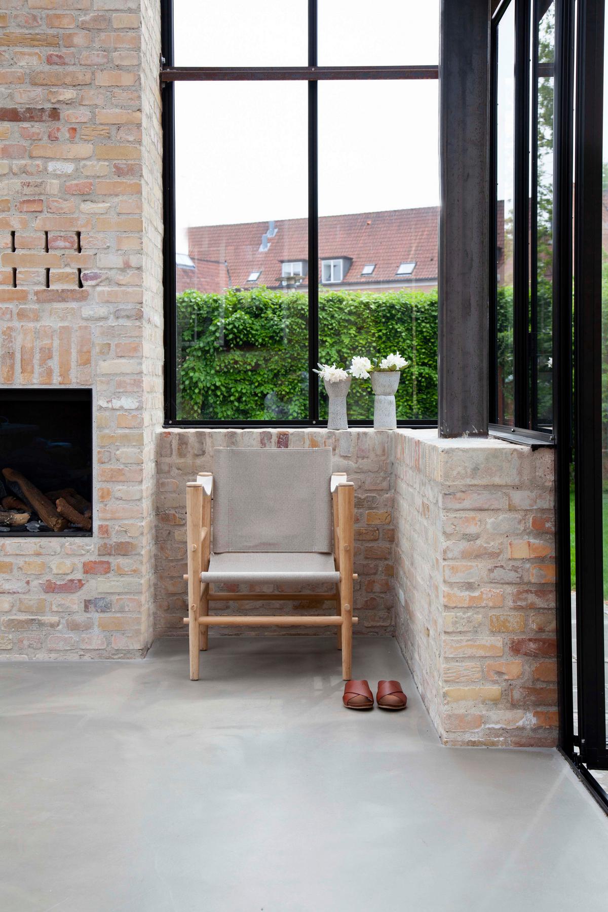 Loungesessel Safari - Beige/Naturfarben, Design, Holz (59/79/61cm) - MID.YOU