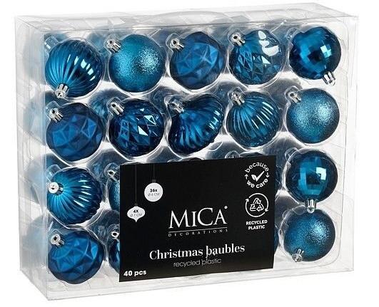 Set Kroglic Za Božično Jelko Molly, 40-Delni Set - Moderno (6cm) - Mömax