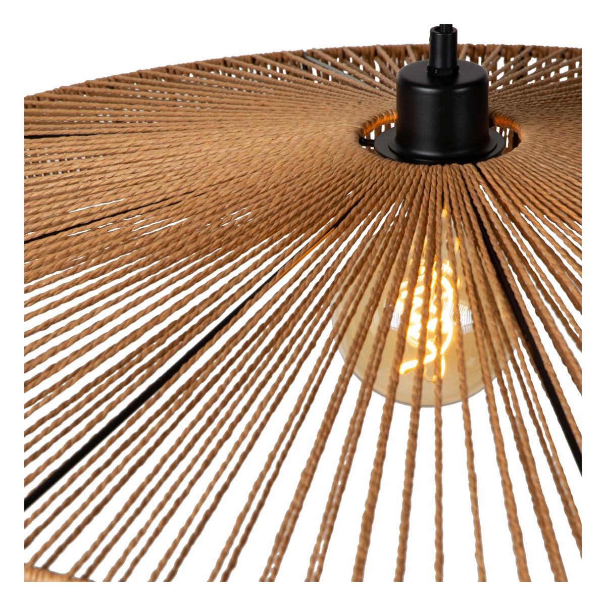 Hängeleuchte 10413/50/72 Yunkai - Natur (50/50/145cm) - Lucide