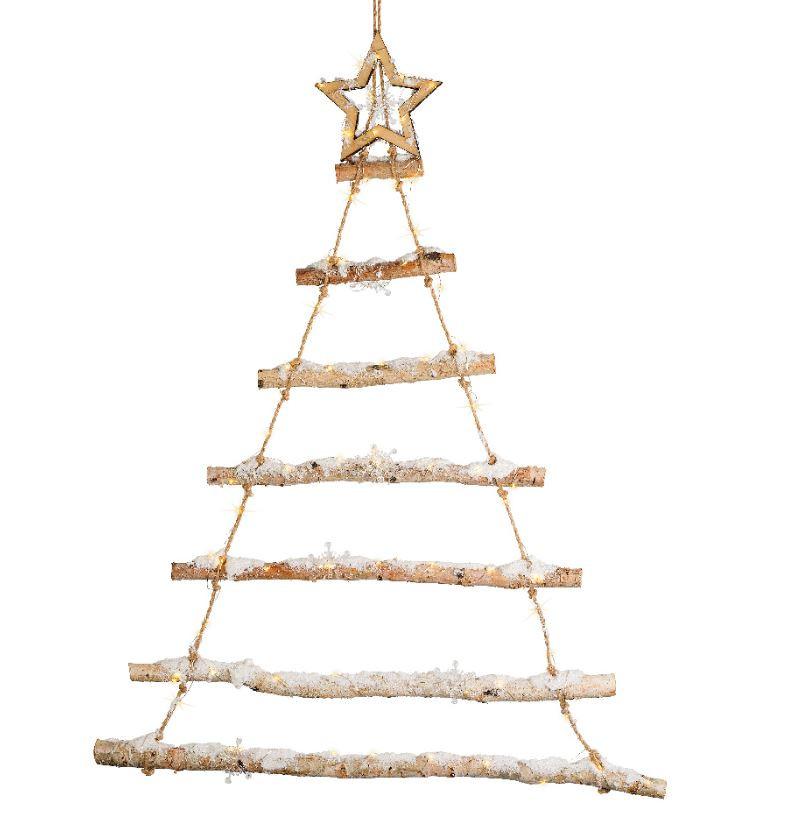 DRZEWO DEKORACYJNE 481001 - kolor naturalny, Trend, drewno (70/90/2,5cm) - X-Mas