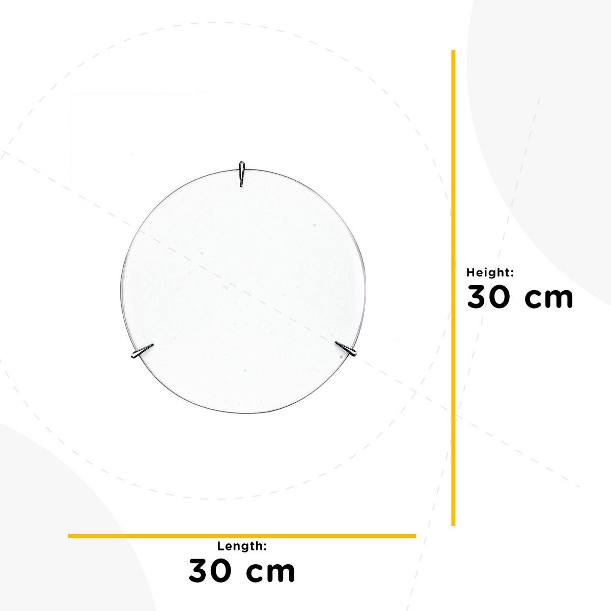 Mennyezeti Lámpa 1005/plp - fehér, Konventionell, üveg/fém (30/30/8cm)